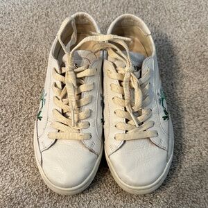 Soludos Sneakers with Flower Embroidery